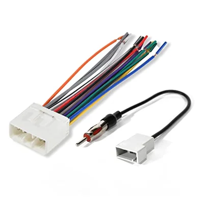 RED WOLF Car Radio Wiring Harness Antenna Adapter ...