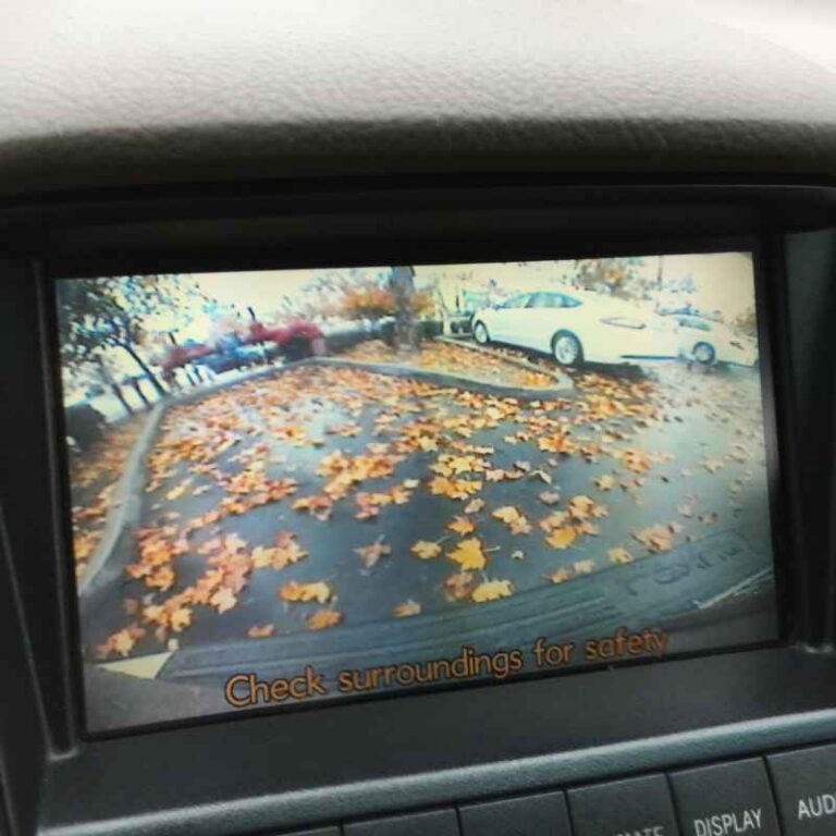 Where is Your Car's Backup Camera?