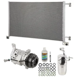 A/C Kit w/AC Compressor Condenser & Drier For Chevy