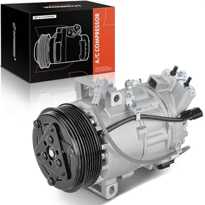 A-Premium Air Conditioner AC Compressor with Clutch Compatible with Nissan ...
