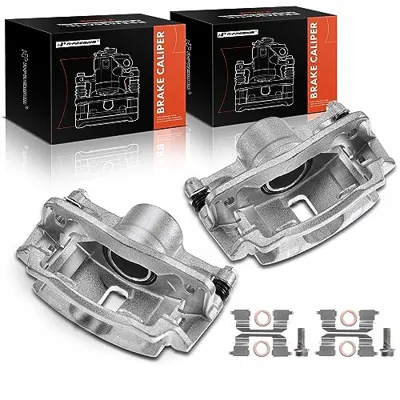 A-Premium Brake Caliper Assembly Replacement for Acura EL Honda Civic Insight 1997-2014 Front Left and Right 2-PC