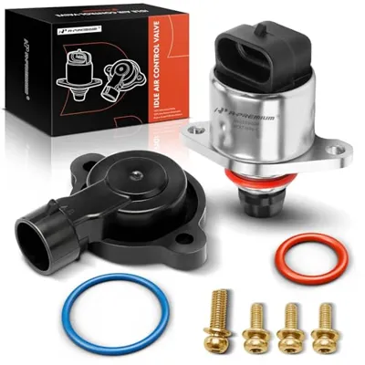 A-Premium Idle Air Control Valve IAC + Throttle Position Sensor TPS Compatible with Chevy, GMC, Cadillac, Pontiac - 99-02 - Silverado, Suburban, Tahoe, Sierra, Yukon, Firebird, GTO, Escalade & More