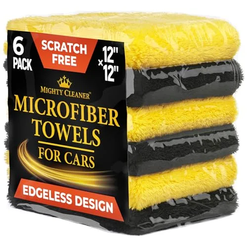 Edgeless Microfiber Towels For Cars