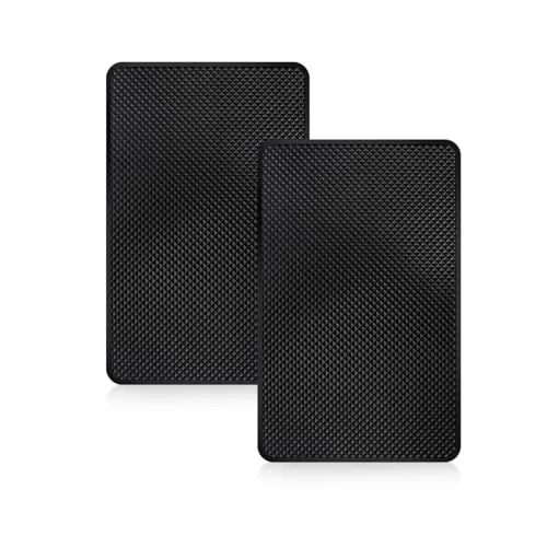 2 Pack Car Dashboard Anti-slip Rubber Pad