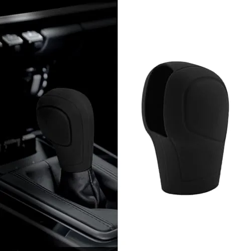 Car Gear Shift Knob Cover, Gear Shift Knob Cover Car Protect Accessories, Car Shift Protector Cover Protector, Silicone Automatic Gear Shift Knob Cover Universal for Most Cars