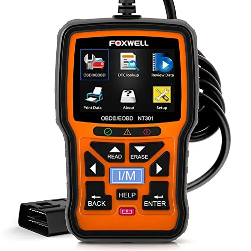 Foxwell Nt301 Obd2 Scanner Live Data Professional Mechanic Obdii Diagn