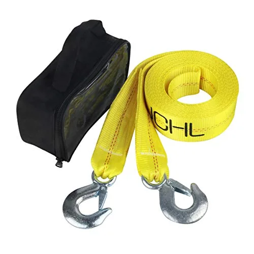 Jchl Nylon Tow Strap With Hooks