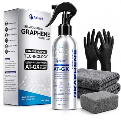AirTighT Advanced Graphene Ceramic Coating 200ml AT-GX Nano Protectant