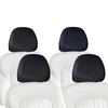 ALLANSING Lycra Car Headrest Covers 4-Pack - 2-Way Stretch &