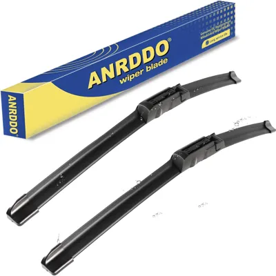 ANRDDO Wipers Factory Replacement For Audi A6 C6 S6 A6 2005-2011 Original Equipment Windshield Wiper Blades Set - 22
