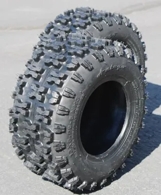 Antego 13x5.00-6 Non-Directional Snow Tires (Set of 2) - Tailored for Superior Winter Grip