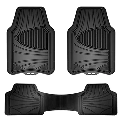 Armor All 3-Piece All-Season Floor Mats, Universal Fit Mats for ...
