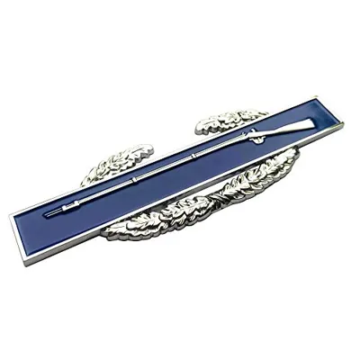 Army Combat Infantryman Metal Decal Auto Emblem