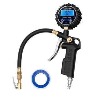 AstroAI Digital Tire Pressure Gauge with Inflator 3-