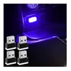 Augeny 4 PCS USB LED Car Interior Atmosphere Lamp, Plug-in