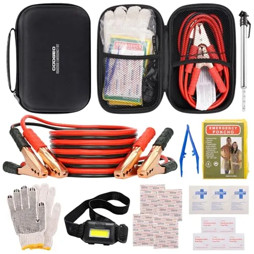 Roadside Assistance Emergency Kit Multipurpose Bag