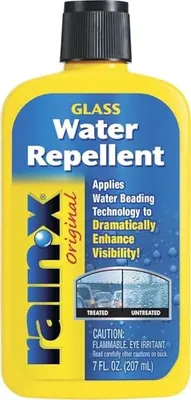 Rain-X 800002243 Glass Treatment, 7 oz. - Exterior Glass Treatment To Dramatically Improve Wet Weath