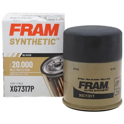 FRAM Synthetic XG7317P 20K Mile Change Automotive Replacement Engine Oil Filter for...