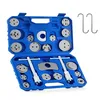 OMT 24pc Brake Caliper Compression Tool with Adapters & Hangers, Sandblast