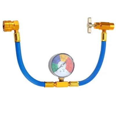 A/C AC Recharge Kit with Gauge
