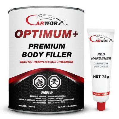 Carworx Flex Filler for Plastic Bumper and Body Panel Repair