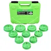 OEMTOOLS 87151 10-Pc Flute Oil Filter Wrench Set Non-Slip Grip & 3/8