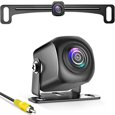 Aftermarket waterproof backup camera with night vision