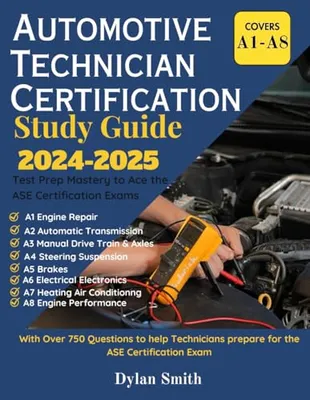 ASE Certification Test Prep - Car/Light Truck Study Guide Package A1-A9