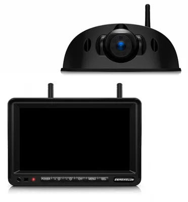 ZEROXCLUB 1080P 7" Wireless RV Backup Camera System, Compatible with Furrion Pre-Wired…