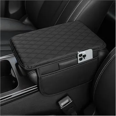 FFKQBH No Drop Seat Guard, Car Seat Gap Filler, Drop seat Gap fillers Between Seat and Console Stop Things from Dropping (Beige)