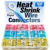600Pcs Heat Shrink Wire Connectors Electrical Kit - Oiojuct Marine Automotive Crimp Terminals Assort