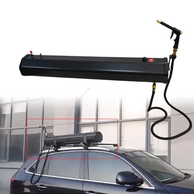ASOPARTS Pressurized Water Tank 8 Gallon Road Camping Shower for Overlanding, Water Storage, Vehicle Water Supply and Outdoor Activities