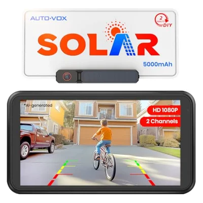 AUTO-VOX Solar Wireless Backup Camera: 5
