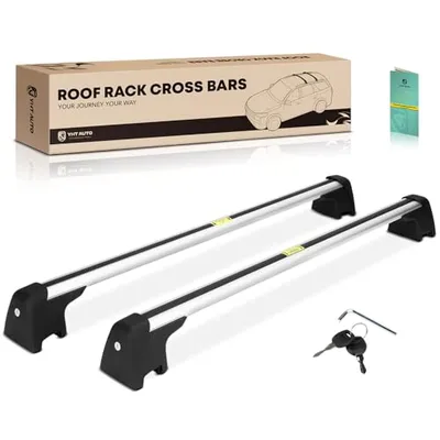 YHTAUTO 165lbs Universal Roof Rack Cross Bars