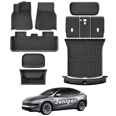 WEIZE Tesla Model Y Juniper Floor Mats 2025 2026