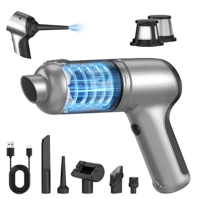 Handheld Car Vacuum Cordless Portable Rechargeable with Brushless Motor