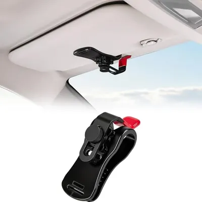 JOYTUTUS Upgraded Zinc-Aluminum Alloy Sun Visor Repair Clip for Car, Heavy Duty Quick Fix to Keep Su