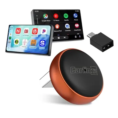 Visoud Wireless CarPlay Android Auto Adapter with dual system switch