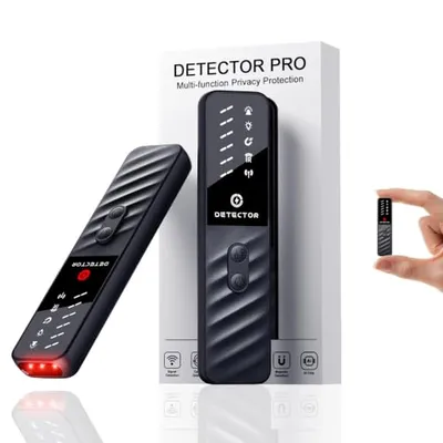 6-in-1 hidden camera and GPS tracker RF signal detector