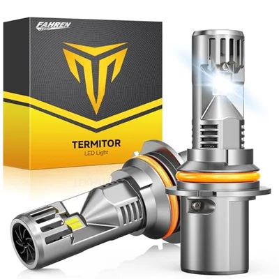 FORENNER 2026 Upgraded 9007/HB5 Light Bulbs Hi/Low Beam 90000LM 900% Brighter 6500K...
