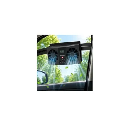Tinted car window, which blocks far more cabin heat than paint color alone