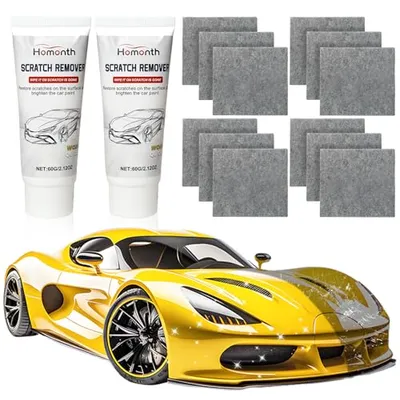 Qulpsnst 2 Pack Car Scratch Remover - Fixapro Scratch Remover for Vehicles