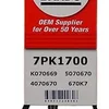 Bando USA 7PK1700 OEM Quality Serpentine Belt