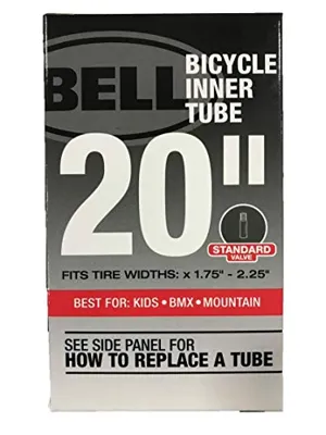 BELL Standard Bicycle Inner Tube, 20