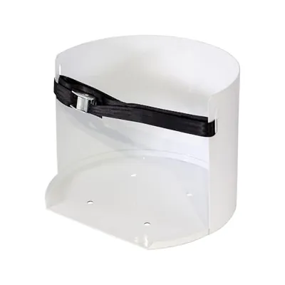Buyers Products 5201005 5 Gallon Water Cooler Rack for Truck, White Steel With Flat Surface, Trucks & Trailer Accessories, Water Jug Holder for Truck