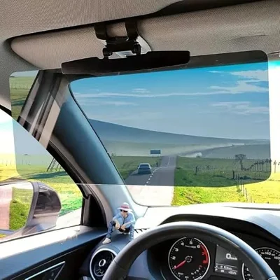 Universal Car Sun Visor Extension (Anti-Glare, Polarized, UV Protection)
