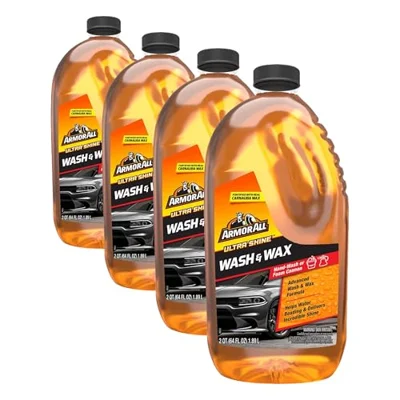 Armor All Ultra Shine Car Wash and Car Wax (64 Fl Oz)