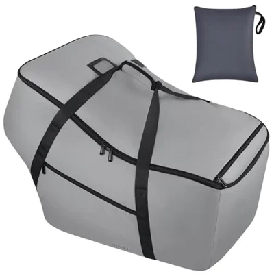 SCTEL Infant Car Seat Travel Bag Fits Car Seats with Anti-Rebound Bar Base