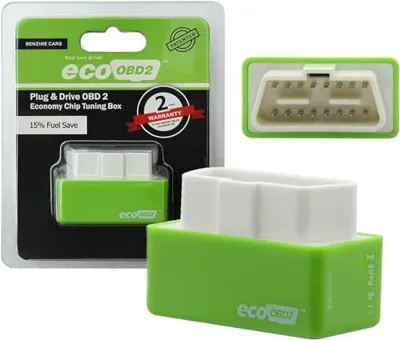 Car Fuel Saver, Eco Tuning Box Chip for Petrol Car Gas Saving, Saves About 15% Fuel (1pc)