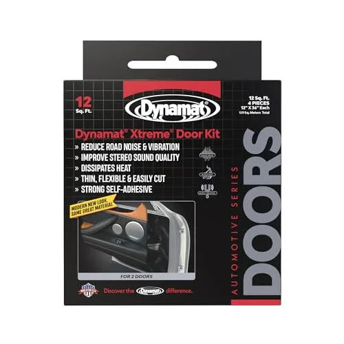 Dynamat Xtreme Sound Deadening Car Insulation Door Kit
